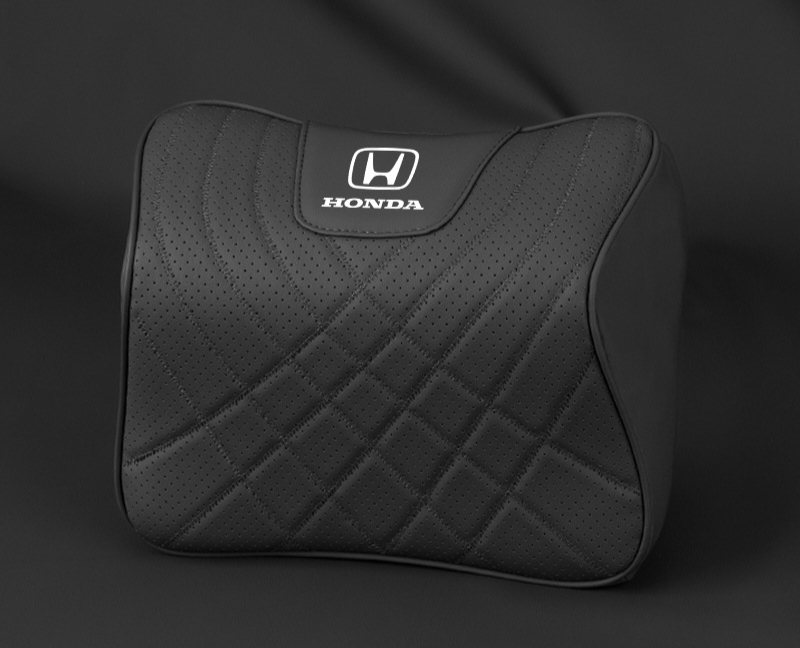 新作 ホンダ Honda 専用 車用記憶 通気性弾性 ネックパッド ナッパ 革 ネック 1個 通気性低反発 5色選択可拍卖
