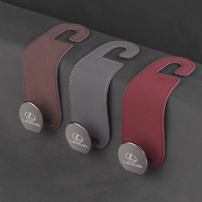 レクサス LEXUS カーシートバックフック 2個セット 内装 ポータブルハンギング タイプ シートフック(シートバックフック) 荷物フック拍卖