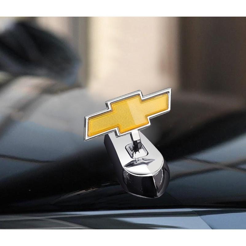 シボレー CHEVROLET 車ボンネットマーク フロントエンブレム ウ ボンネット ウイングマーク 立体3D 金属製オーナメント拍卖