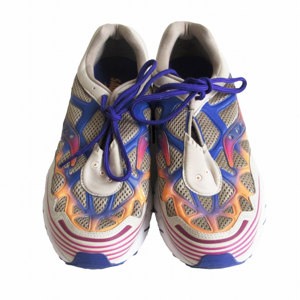 White Mountaineering WM×SAUCONY SNEAKER GRID WEB/WM2073822 ホワイトマウンテニアリング サッカニー サイズ27.5cm 【中古】拍卖