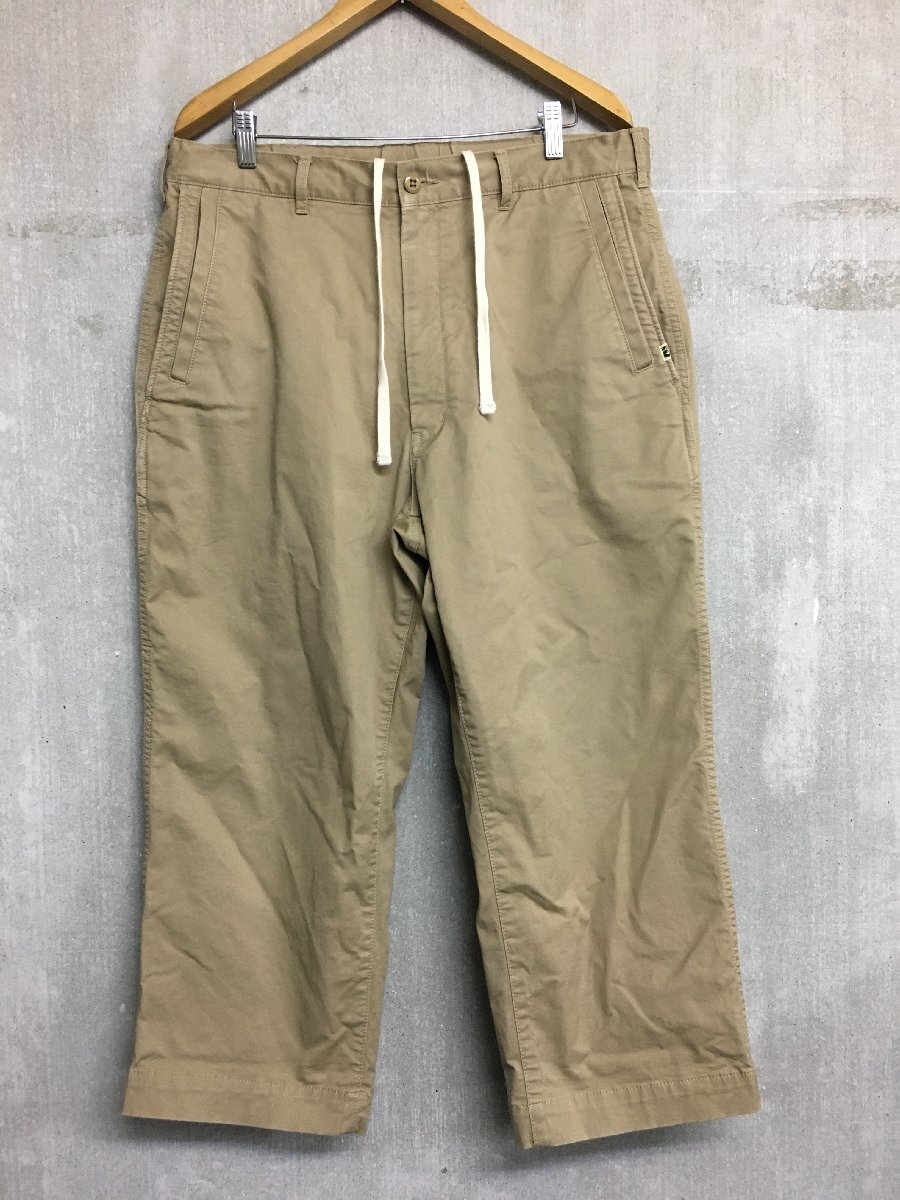 ◆BEAMS ビームス TROOPS SSZ チノパン チノ パンツ 11-23-0782-874 サイズL ベージュ系 拍卖