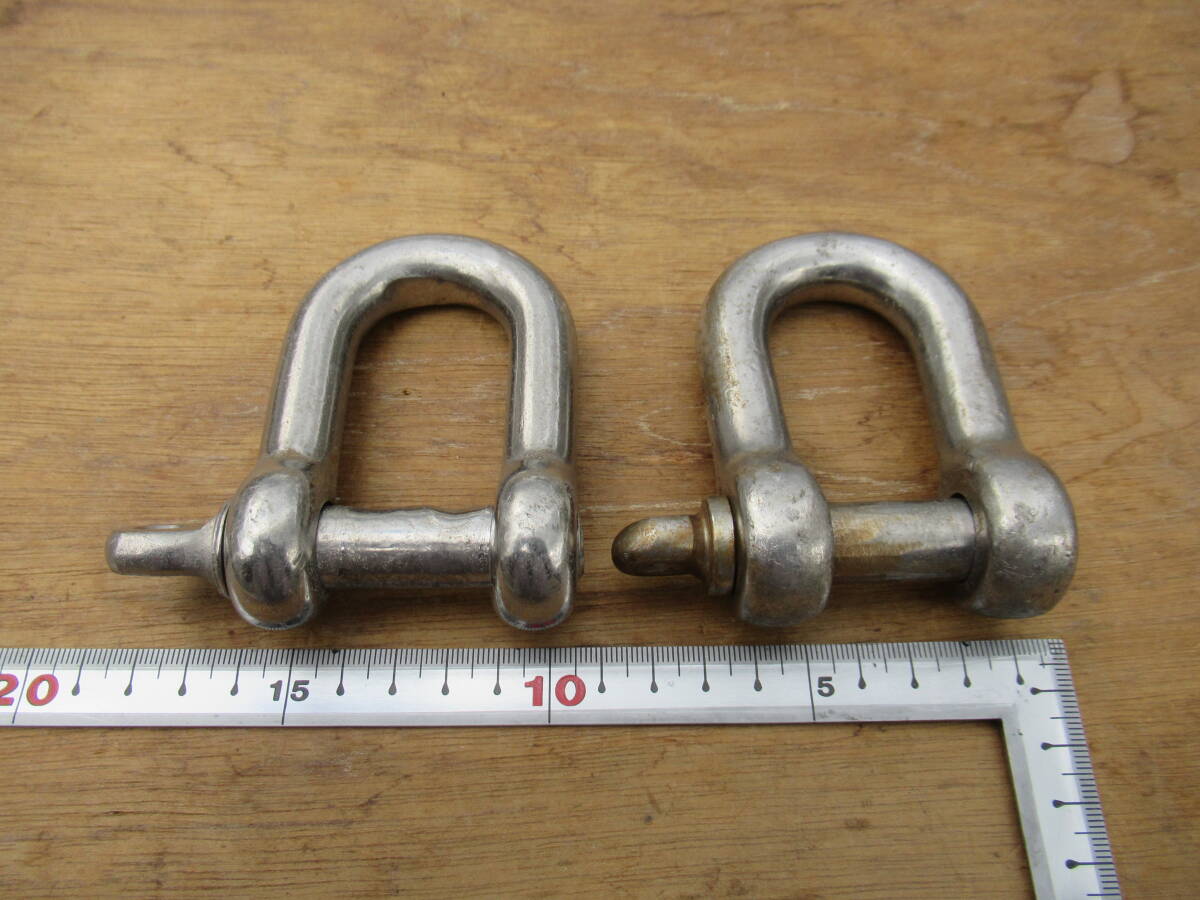 ステンレス製 ネジシャクル サイズ16×2個 中古拍卖