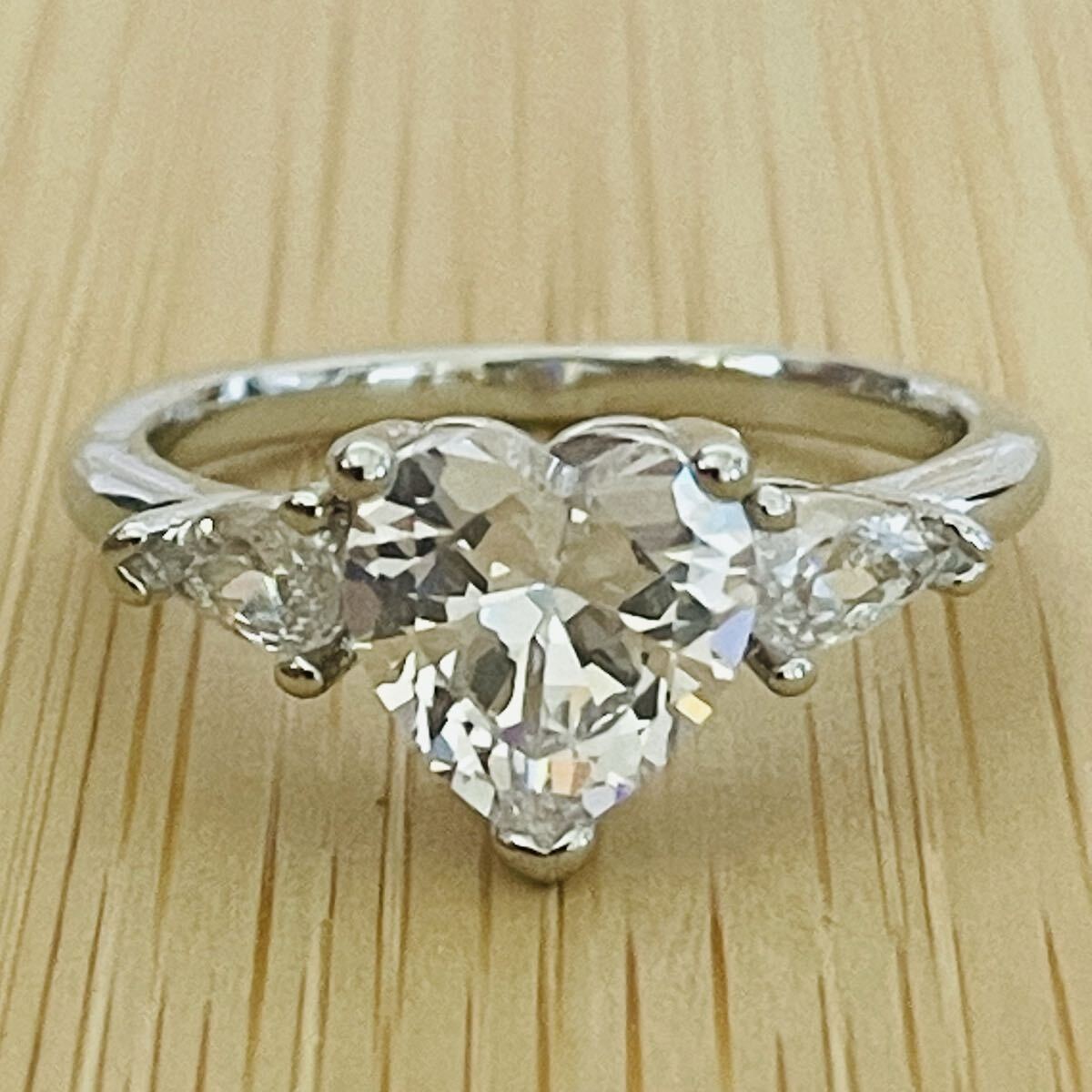 可愛いハートリング 昭和リング サイズ15.5号拍卖