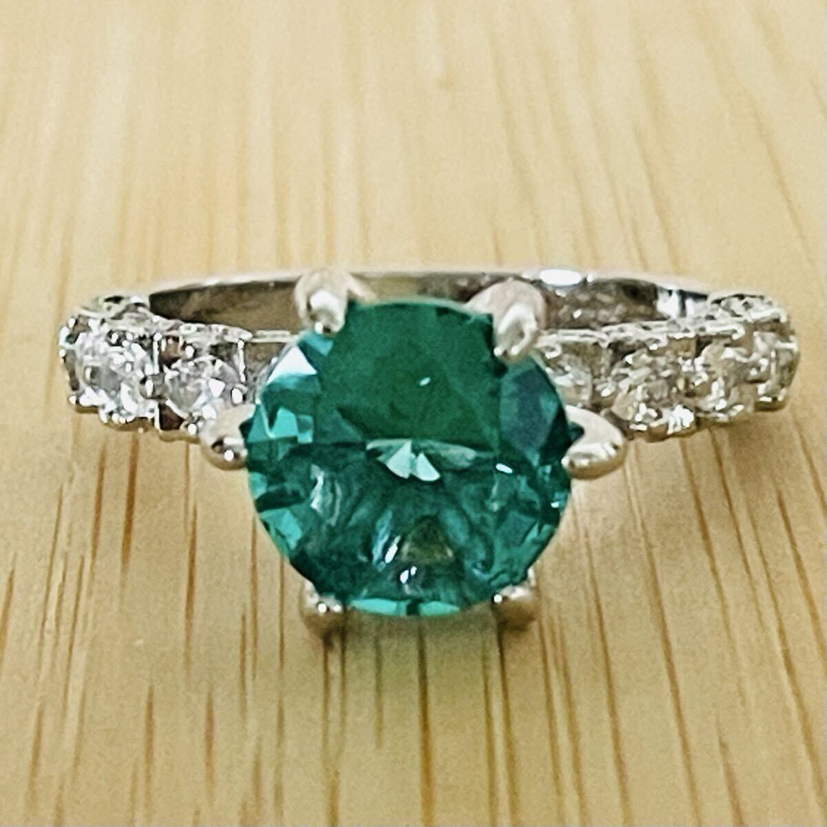 ☆匿名配送☆送料無料☆ 美しい石パライバ トルマリンリング サイズ13.5号拍卖