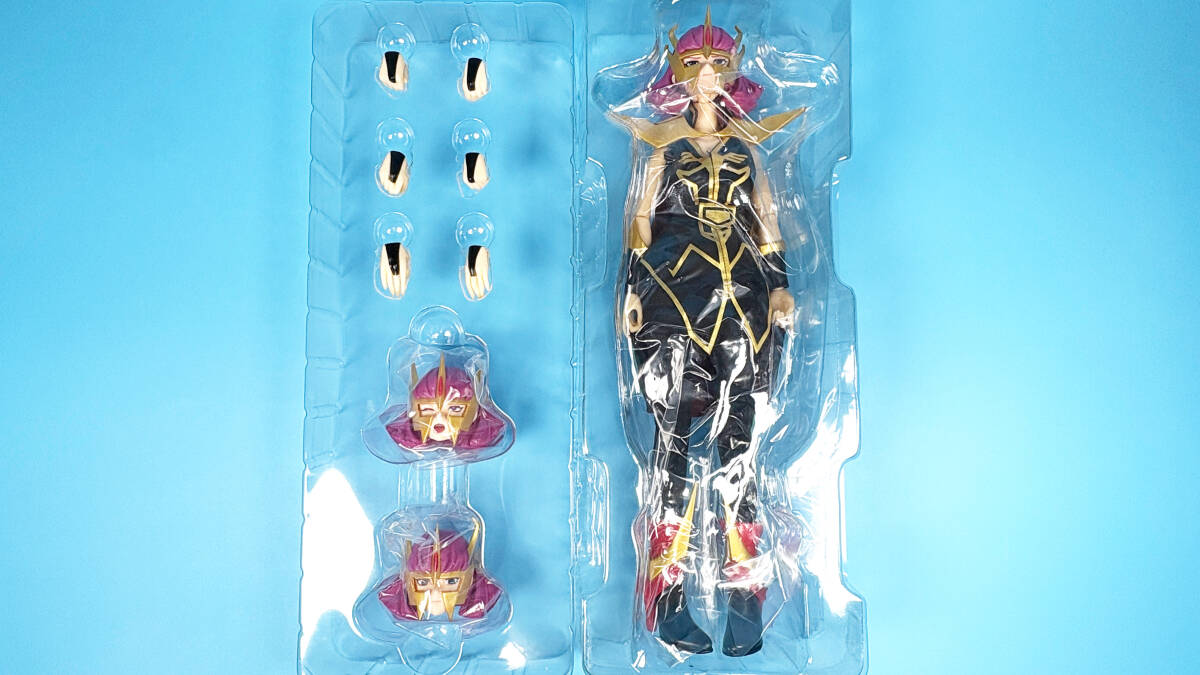 1/6 ハマーン・カーン 約30cm 可動フィギュア 未開封品 ヘッドパーツ2種 手首3組付き拍卖