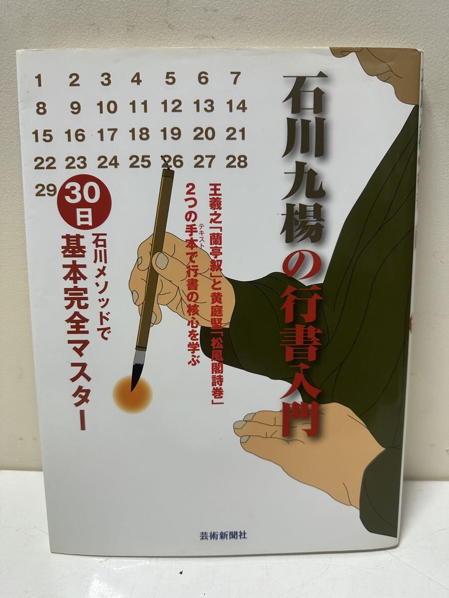 A901 石川九楊の行書入門 30日 石川メソッドで基本完全マスター 芸術新聞社 拍卖