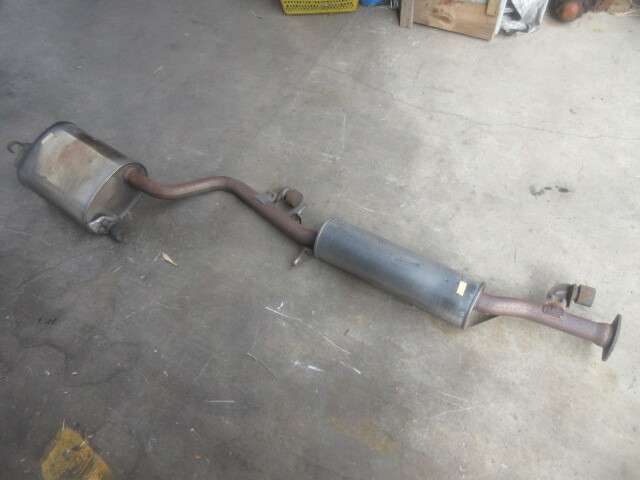 ★R7Y381 JZS171W クラウンエステート 純正リアマフラー 1JZFSE 修理やストック等に拍卖