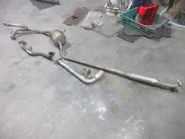 ★R7A9510 QNC20 bB オプション品 モデリスタマフラー 左右出し 修理やストック等に拍卖