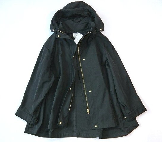 ■23区大きいサイズ44【VERY掲載】ライトツイルフーディーアウター/ネイビー40,700円■拍卖
