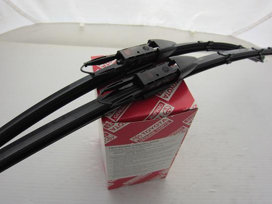 TOYOTA純正♪07~15 USAトヨタ タンドラ 08~15 セコイア ワイパーブレード フロント 左右セット拍卖