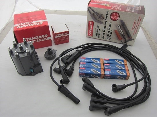 新品♪92~95 アストロ サファリ 点火系キット (プラグ プラグコード デスビキャップ ローター セット)拍卖