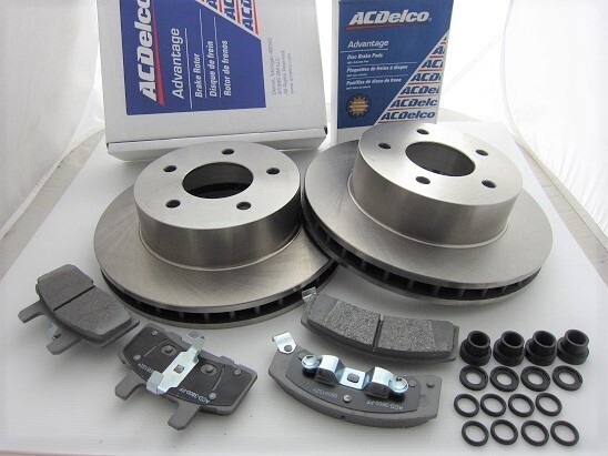 ACデルコ♪90~02 アストロ サファリ 4WD フロント ブレーキパッド ブレーキローター セット拍卖