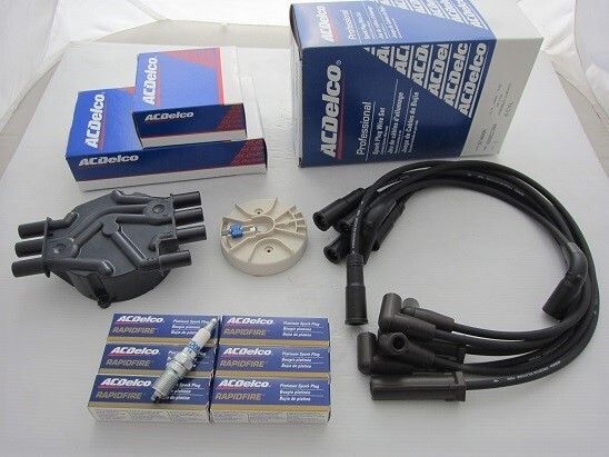 デルコ♪98~05 アストロ サファリ ブレイザー 点火系キット (プラグ プラグコード デスビキャップ デスビローター セット)拍卖