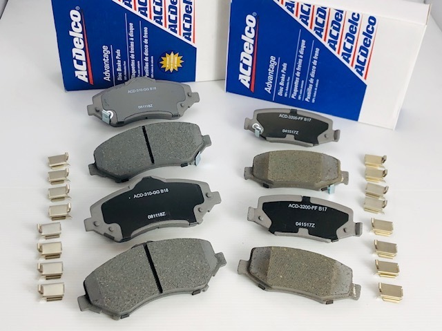 ACデルコ♪07~17 ジープ ラングラー 07~11 ダッジ ナイトロ 08~12 チェロキー ブレーキパッド フロント リア (前後)拍卖