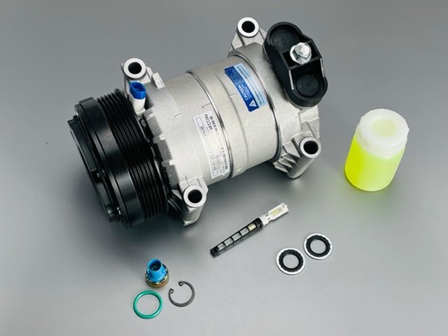 新品♪96~98 C1500 K1500 エアコンコンプレッサー 優良品 (オリフィス、スイッチ、Oリング、オイル)拍卖