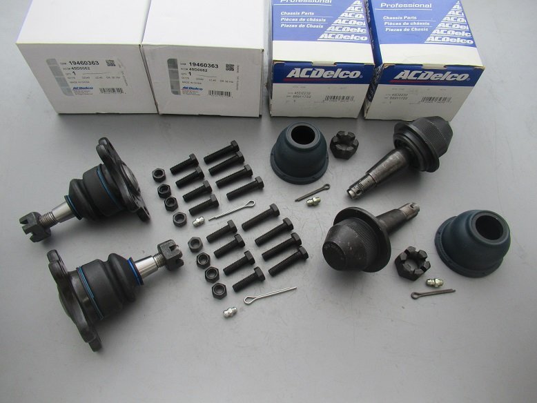 ACデルコ♪95~99 シボレー タホ サバーバン 4WD K1500 ボールジョイント セット (アッパー ロアボールジョイント セット)拍卖