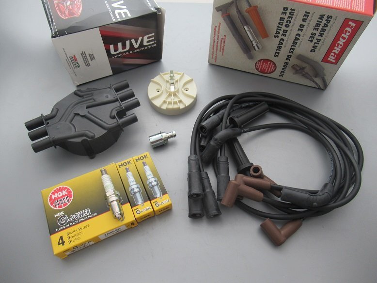 新品♪96~05 シボレー アストロ サファリ 点火系セット (プラグ プラグコード デスビキャップ デスビローター PCVバルブ)拍卖