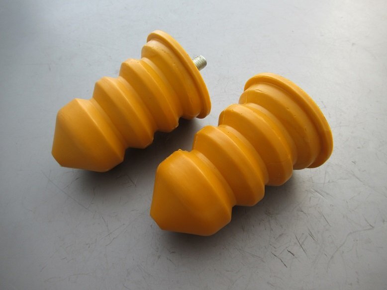 新品♪96~05 シボレー アストロ GMCサファリ リア バンプラバー 2個 セット拍卖