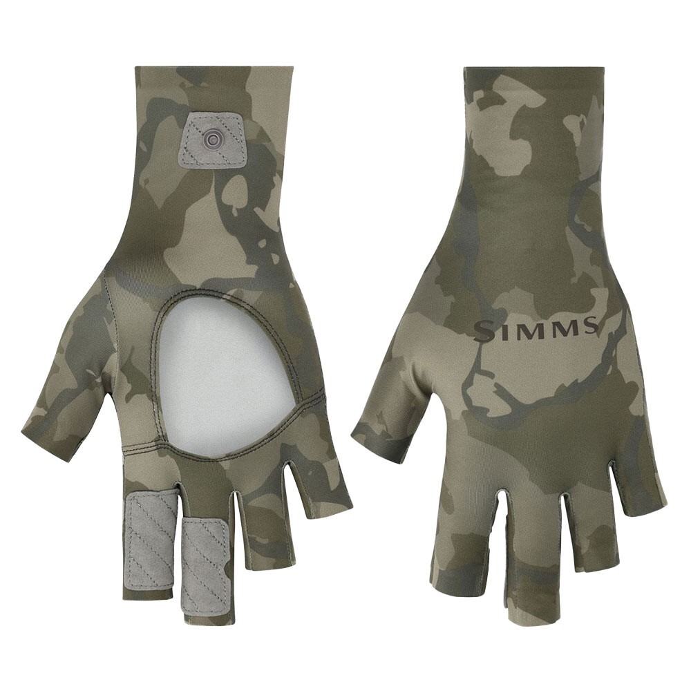 Simms Solarflex SUN GLOVE Sunglove シムズ ソーラーフレックス サングローブ Regiment Camo Olive Drab M拍卖