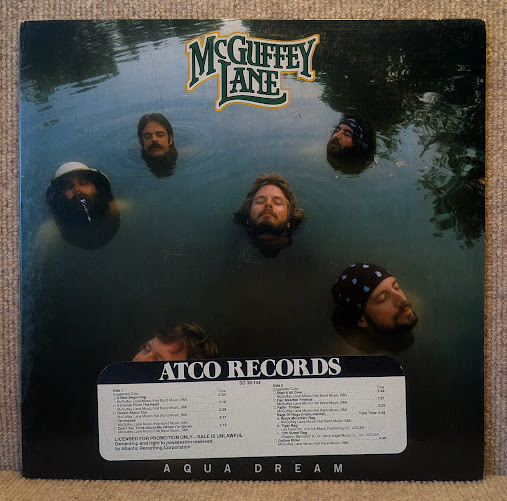 McGUFFEY LANE-Aqua Dream/試聴/'81 米Atco プロモ盤 盤洗浄済拍卖