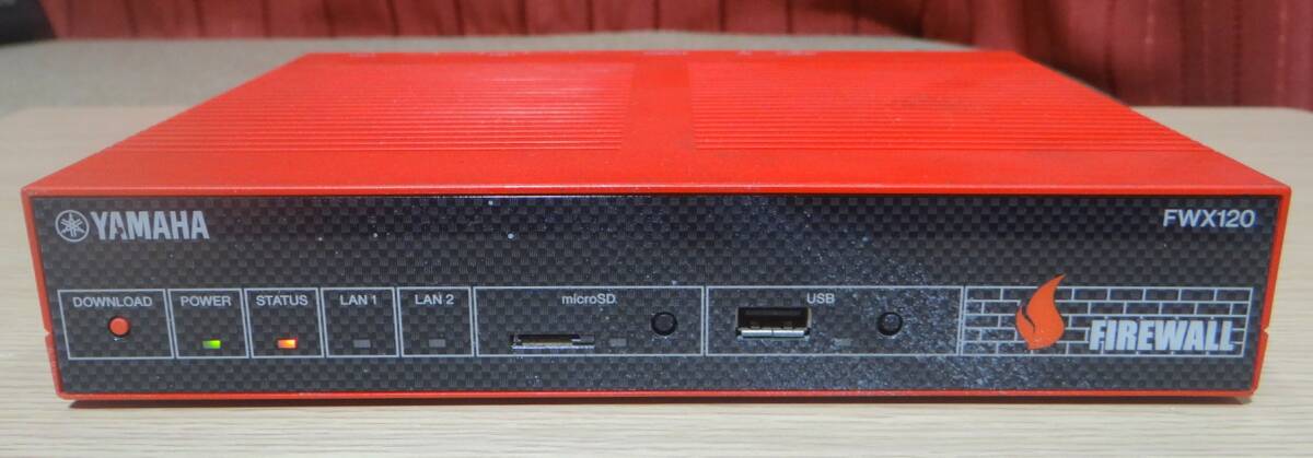 VT3121 YAMAHA/ヤマハ ファイアウォールルーター FWX120 通電確認済み拍卖