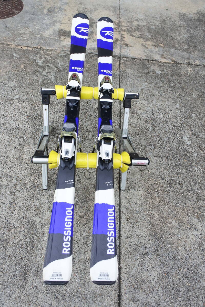 【KSD/X/32】ロシニョールSCAN150カービングスキーレディース仕様 ビンディング・ロシニョール70 調整レバー式拍卖