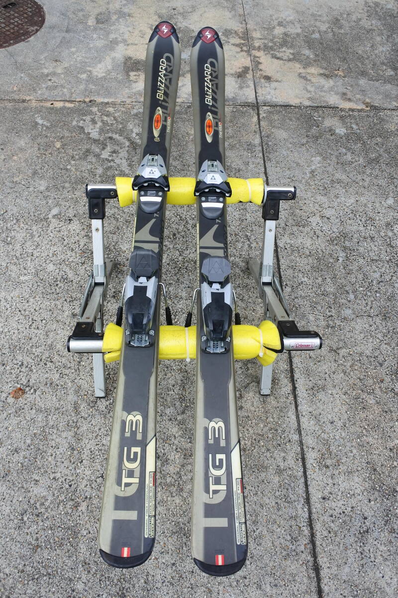 【KSD/X/33】Blizzard/ブリザードスキー 140cmTG-3 ビンディング Fischer/フィッシャー FS10 Thermo gel レディース仕様拍卖