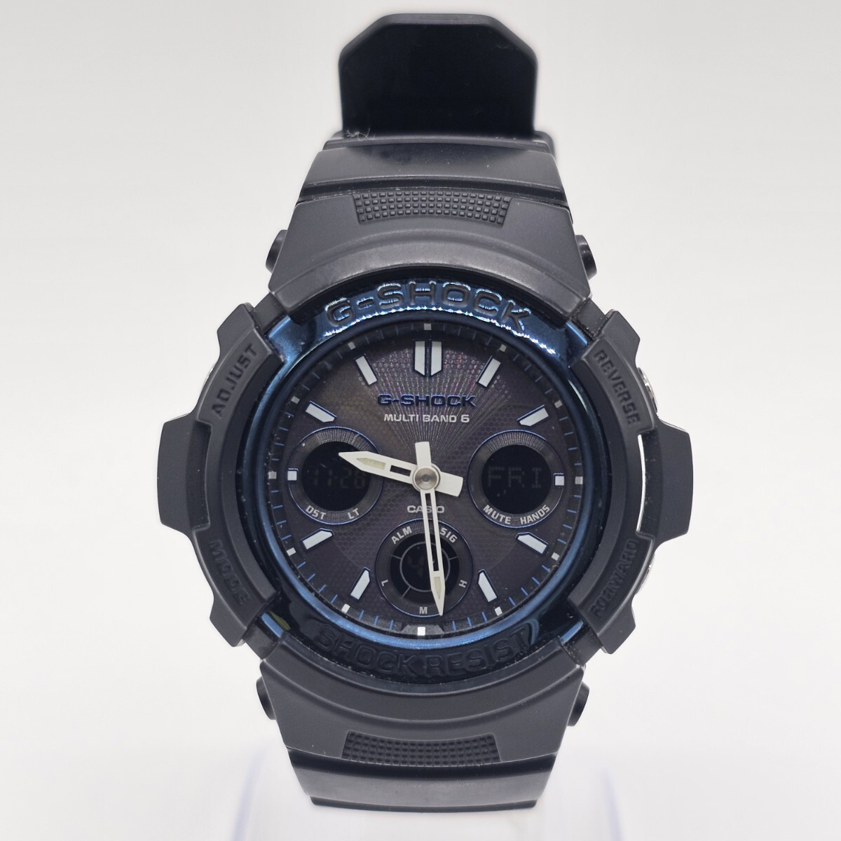 【11白25】 1円スタート CASIO G-SHOCK / AWG-M100A MULTI BAND 6 カシオ ジーショック タフソーラー メンズ 腕時計 拍卖