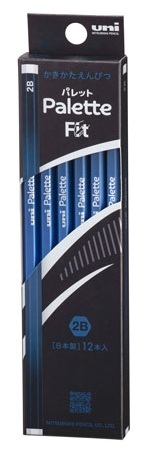 @【即決】▽パレットフィット かきかたえんぴつ▽ 三菱鉛筆 鉛筆 1ダース メタリックネイビー 小学生 新入学 / 鉛筆 5657 6角 PLT FTMN 2B拍卖