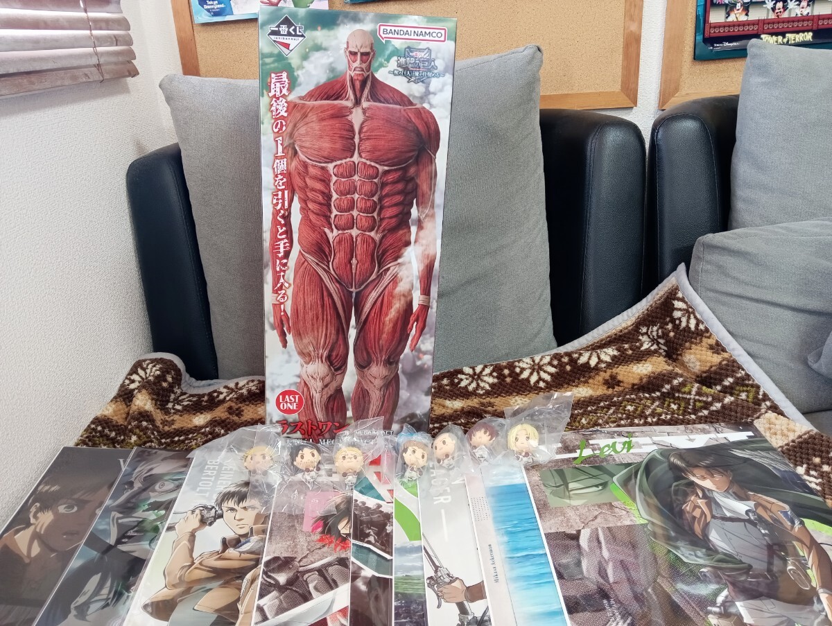 一番くじ 進撃の巨人 獣の巨人は俺が仕留める ラストワン賞 超大型巨人MEGAIMPACT 下位賞多数拍卖