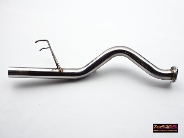 送料C★EK3シビック(3ドア) ゼロファイター ステンレスストレートマフラー★D15B 直管 競技用 JDM USDM 環状トラックスタンスMade in JAPAN拍卖