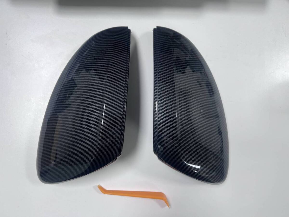 プジョー RCZ シトロエン ミラーカバー カーボン調 クローム サイドミラー 左右セット メーカー直送 送料無料拍卖