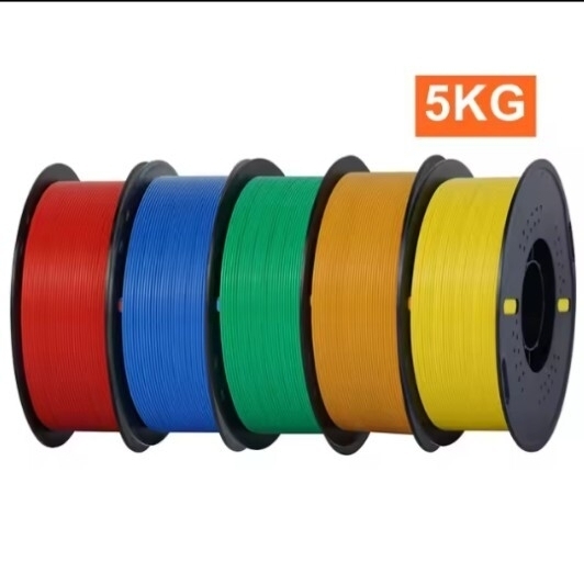 フィラメント 3Dプリンタ PLA 1.75mm 5kg MIXカラー 赤 青 マルチ 拍卖