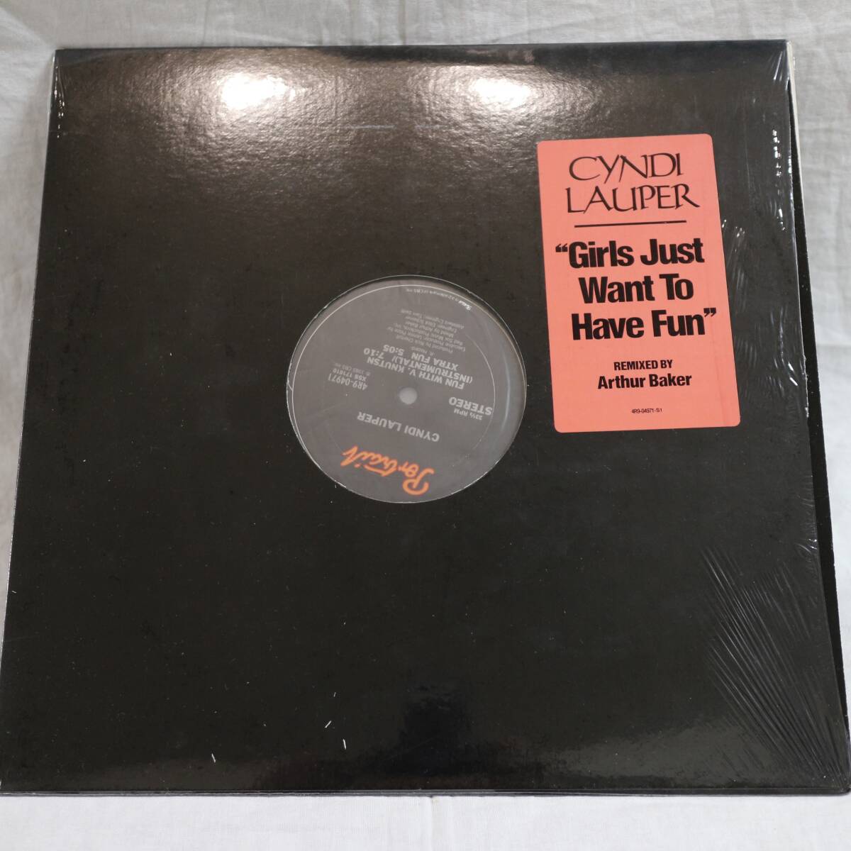 9719【LPレコード】CYNDI LAUPER シンディ・ローパー/Girls Just Want To Have Fun/4R9-04971/シュリンク付き 開封済み拍卖