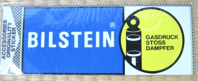 ラスト品・●BILSTEIN製/ 正規・BILSTEIN・ステッカー・W180 /未使用●拍卖