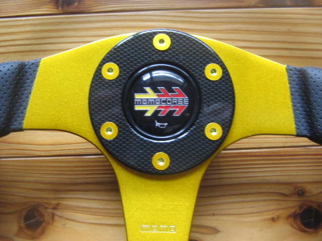 ●MOMO他/ ステアリング・カラー皿ボルト・ キャンディーゴールド /新品●拍卖