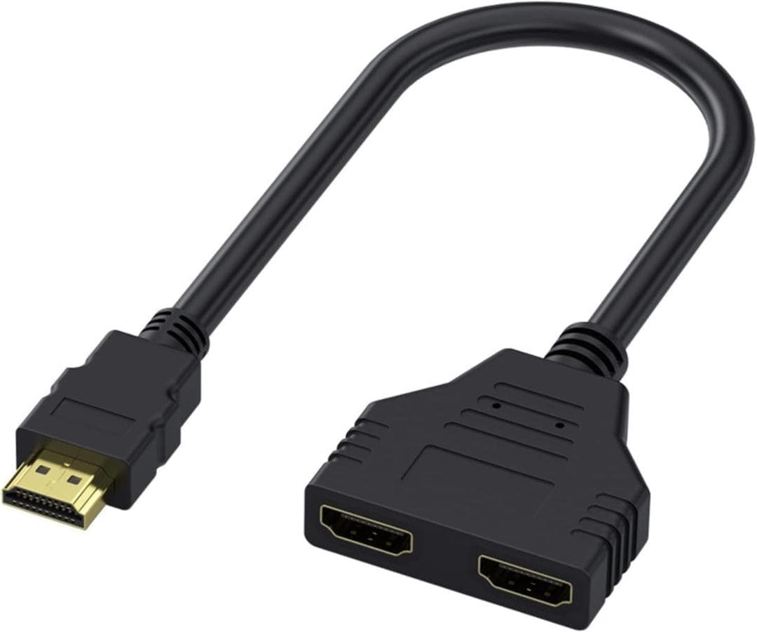 HDMI 分配器【1080 HDMI 】同じ画面を2つだけ変換 1入力2出力 電拍卖