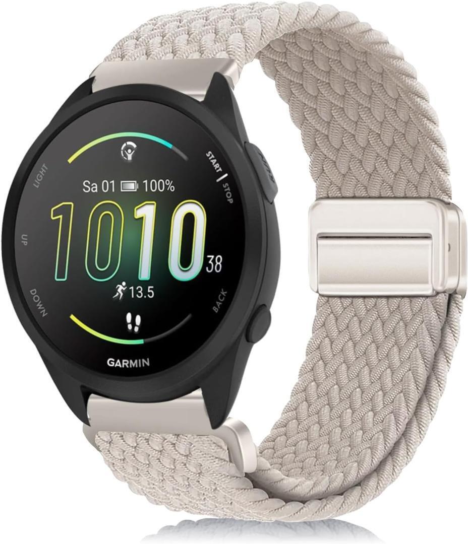For Garmin Forerunner 弾性ナイロン製 替えベルト拍卖