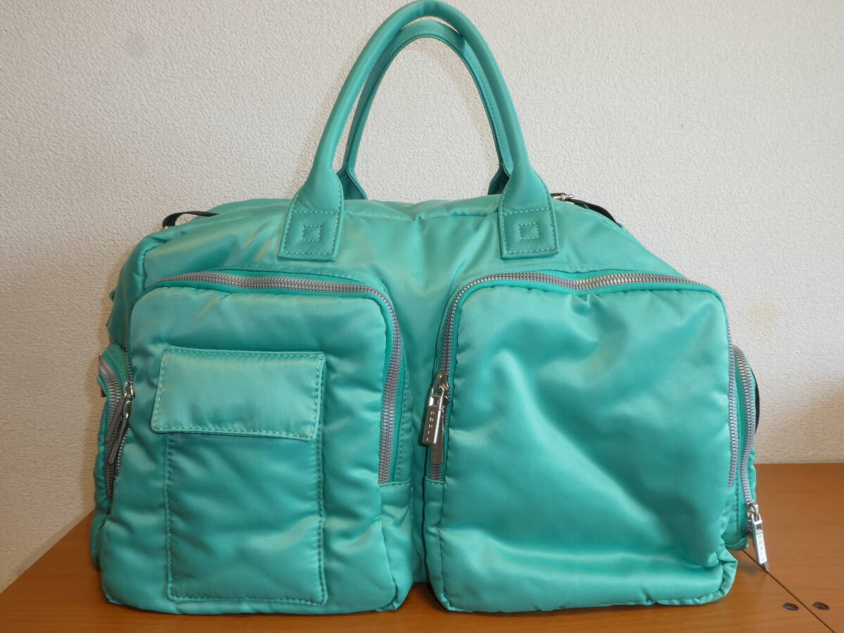 ◆◇未使用程度良好品!グローブライド ONOFF オノフ ボストンバッグ OV0416 ケールグリーン◇◆拍卖