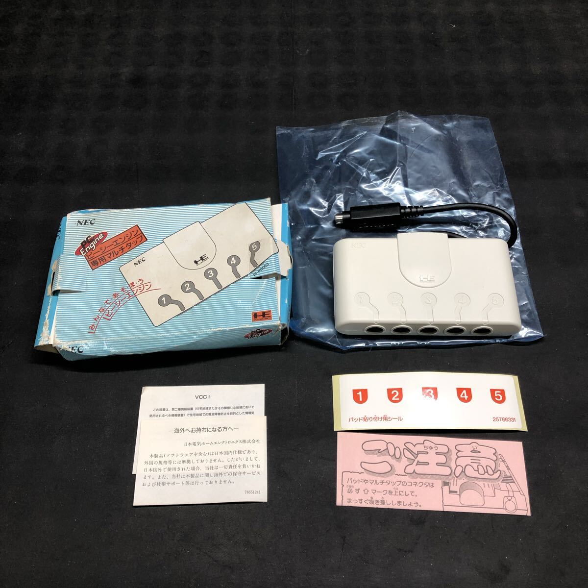 H3658 【箱付き】PCエンジン専用マルチタップ PI-PD003 PCエンジン 拍卖