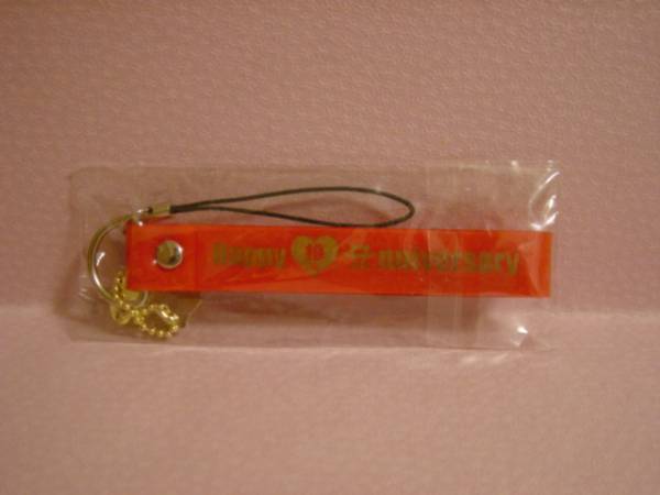 ★浜崎あゆみ TeamAyu チームアユ ファンクラブ 会員 限定 特典 10th ストラップ 赤 新品未使用★拍卖