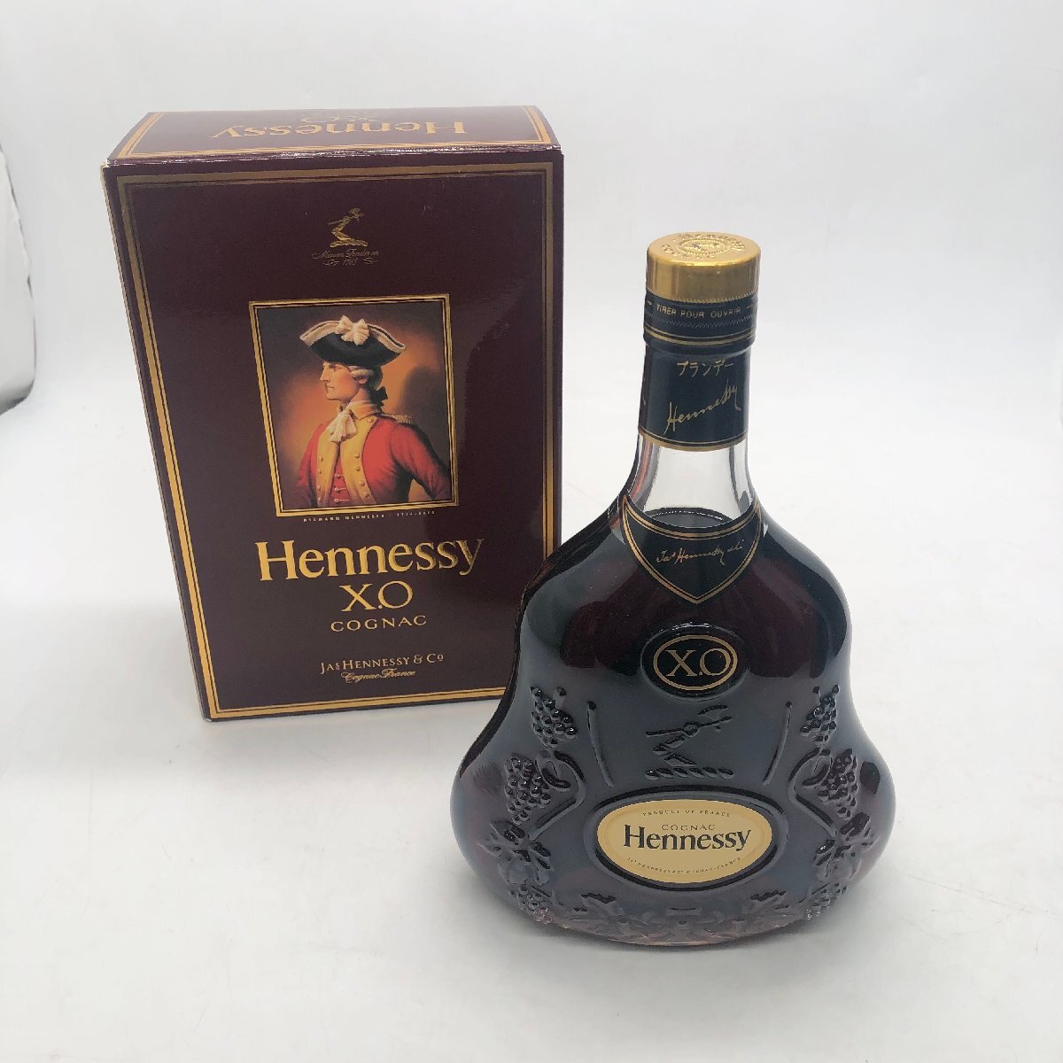 ◎P638【未開栓】Hennessy X.O ヘネシー 40度 700ml 古酒 箱付き(ma)拍卖