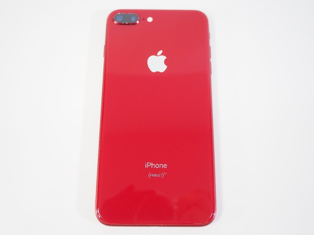 ☆675☆ Apple iPhone8 Plus NRTM2J/A 256GB レッド SIMフリー拍卖