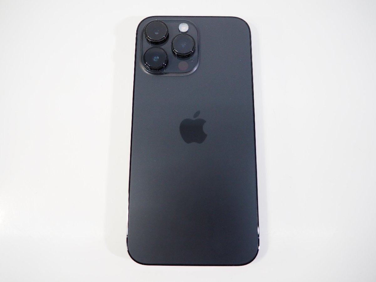 ☆037☆ Apple iPhone14 Pro Max 128GB MQ963J/A スペースブラック拍卖