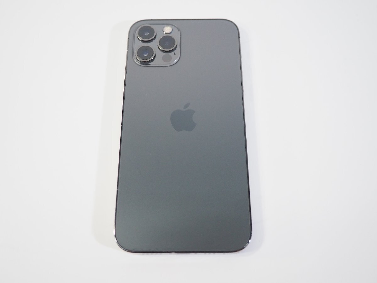 ☆839☆ Apple iPhone12 Pro 256GB MGM93J/A SIMロックなし グラファイト拍卖
