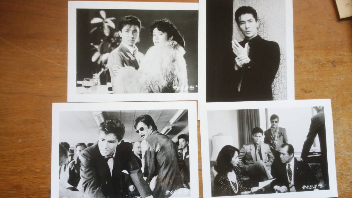 邦画ロビーカード 村川透監督「聖女伝説 4枚」良好です 郷ひろみ・岩城滉一・岩下志麻・三船敏郎拍卖