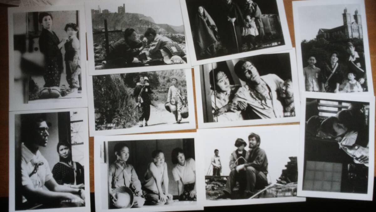 邦画ロビーカード 木下恵介監督「この子を残して 10枚」良好です 加藤剛・十朱幸代拍卖