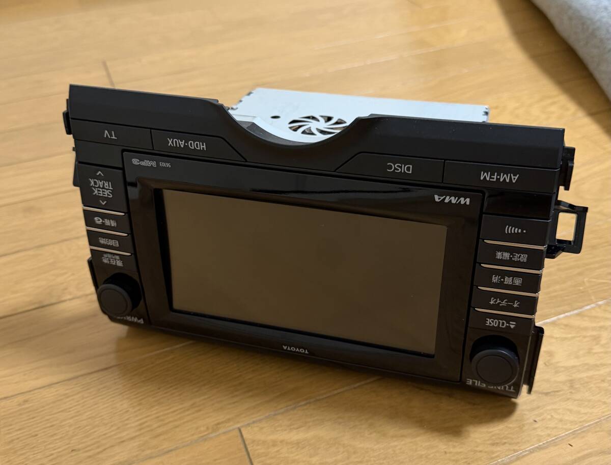 TOYOTA Mark X 250 Genuine Navigation System with Multi-Monitor, Model No. 86100-22253.拍卖