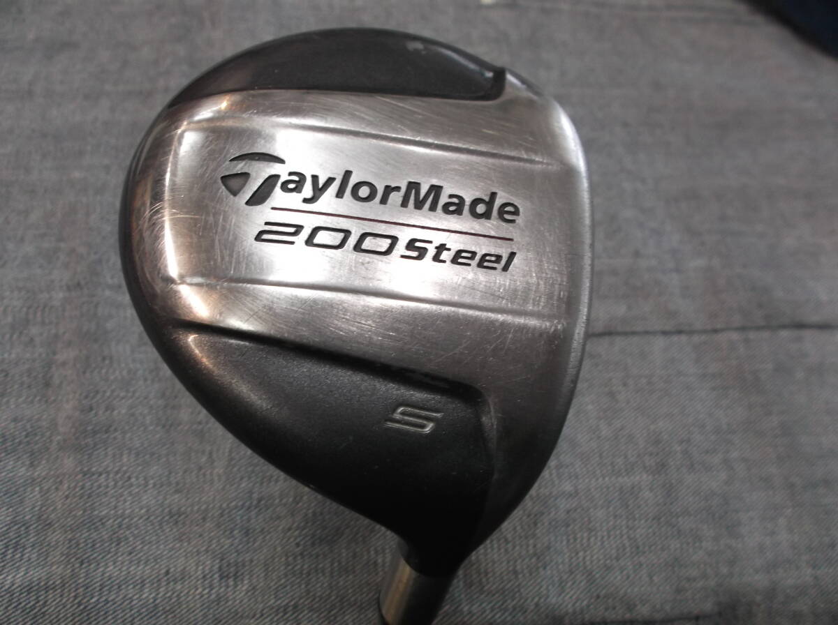 1106A★名機・テーラーメイド・200スチール・#5W★拍卖