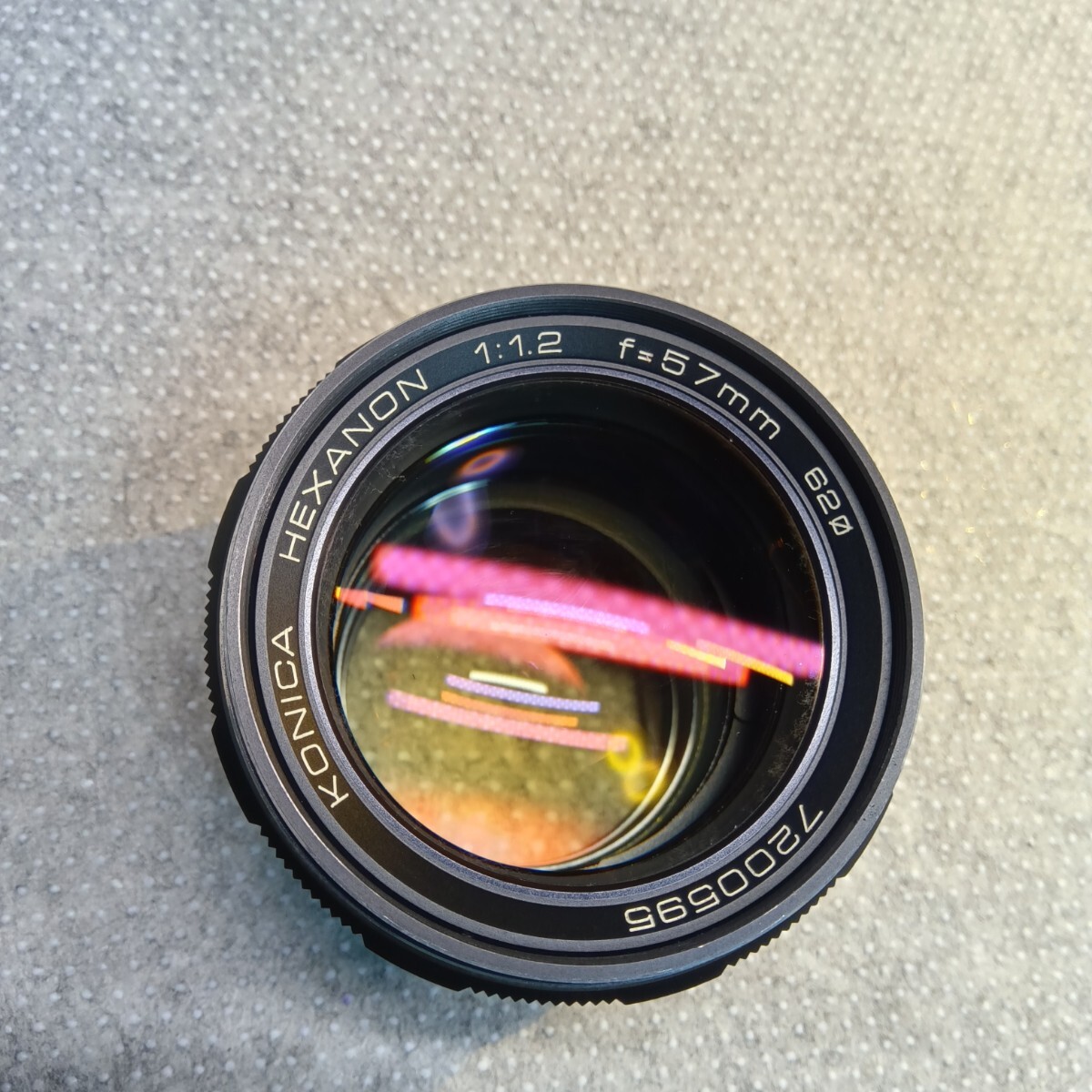 KONICA HEXANON 57mm f1.2トリウム レンズ コニカ Minolta レンズ拍卖